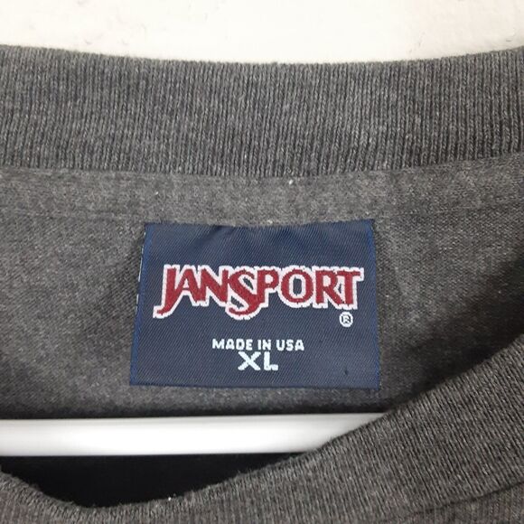 University Of Maryland Terrapins Mens XL Gray Long Sleeve T Shirt Jansport USA - Picture 3 of 8